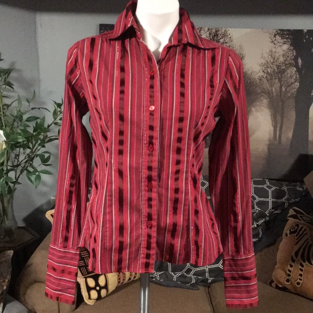 New York & Company Button Down - S